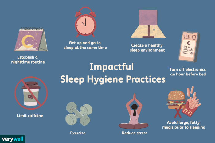 Importance of sleep hygiene in preventive care