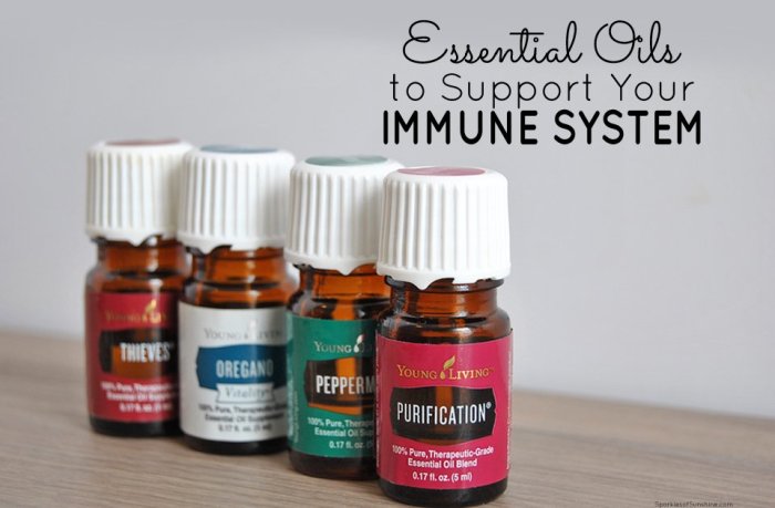 How to use essential oils for immune support